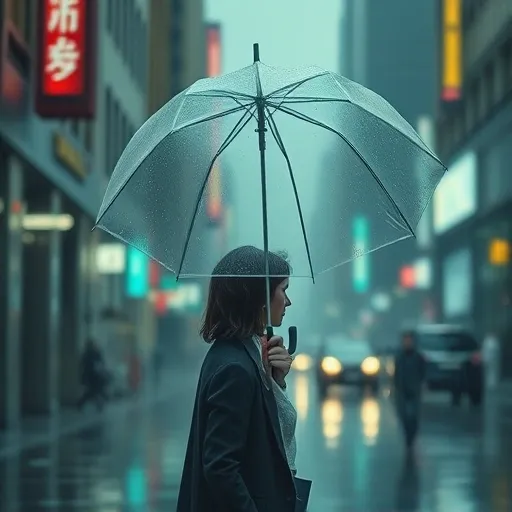 소재별감성 우산선택 가이드: 투명 우산부터 기능성까지