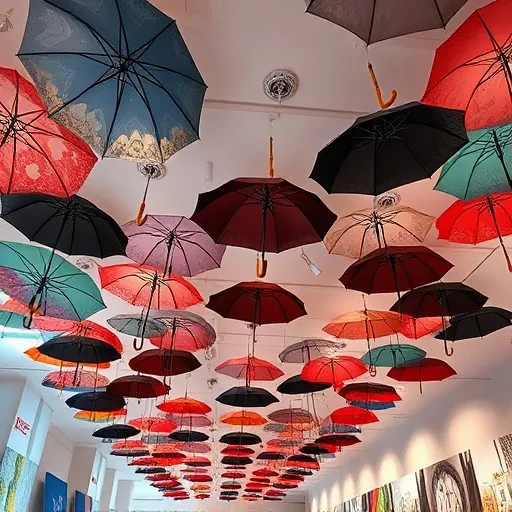 비 오는 날의감성 디자인: 사운드, 향, 우산의 조화