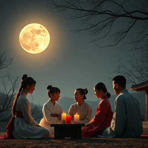 추석과의 관계: 이름에 담긴 민속적 차이와 역사적 변천